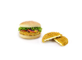 Crunchy Burger Mad Roosters 24x85g Van Reusel