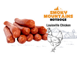 Louisville chicken hot dog smoky mountains 3x10x100g  8402  LA STREETFOOD
