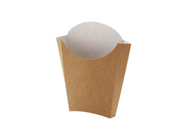 French fries scoop brown 150x130mm 200st