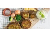Quinoa broccoli burger convenience 18x90g Qinti
