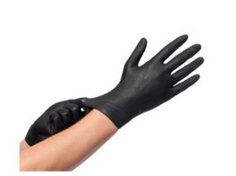 Nitril handschoenen zwart LARGE 100st