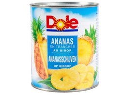 Ananas 10 schijven siroop Dole 567g