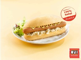 Hotdog Halal  blik  32x50g Ovi