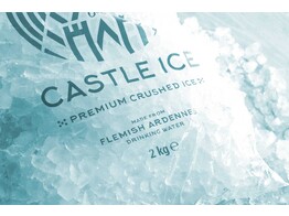 Premium crushed ice 2kg Castle Ice