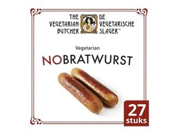 No bratwurst 27x80g De vegetarische slager