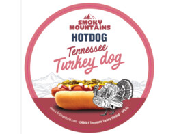 Tennessee Turkey Hotdag Halal 50x100gr LA8401.1 LA STREETFOOD