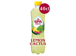 Spa Fruit Sparkling Lemon Cactus PET 40CL x 24
