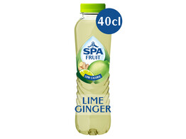 Spa Fruit Still Lime Ginger PET 40CL x 24