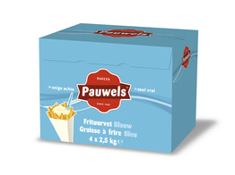 Blauw frituurvet 4x2 5kg Pauwels