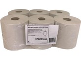 Industrieel opneempapier groot 1 laags 300m wit 6xrollen