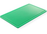 Snijplank groen HACCP GN 1/1x10mm  826638  Hendi