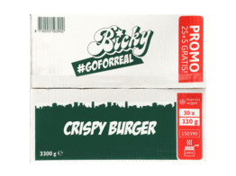 Bicky crispy burger  25 5 x110g