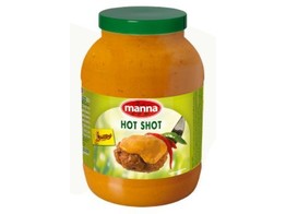 Hot shot saus 3l Manna