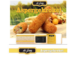 Asperge kroketten 28x100gr De Jong