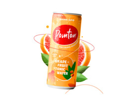 Grapefruit   Tonic Water 24x33cl Pomton