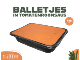 Balletjes in tomatenroomsaus zvb - 400gr