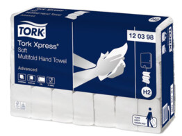 Tork Xpress Soft Multifold Hand Towel 21x26cm H2 Wit