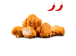 Hot Spicy Chicken Bites 5x1kg Halal Family chicken