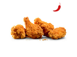 Crispy hotwings 2x2 5kg ca45/80g Halal Family chicken