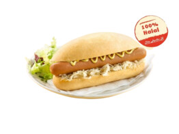 Hotdog Halal  blik  32x50g Ovi