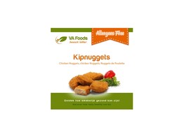 Kipnuggets glutenvrij 2 5kg VA Foods