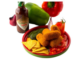 Mexicaanse taco tapaskroketje 27x30g GV103 De Ambachterie