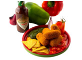 Mexicaanse taco tapaskroketje 27x30g GV103 De Ambachterie