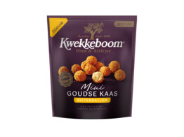 Mini Goudse Kaas Bitterballen 8x30x8 5g Oven Airfryer Kwekkeboom