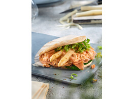 Asperges gerookte zalm 1kg Delicio