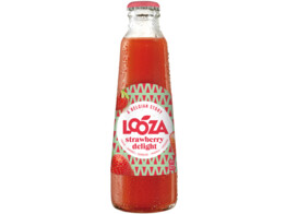 Looza Aardbei Glas 24x20cl  wegwerp 