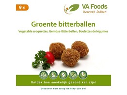Groentebitterballen glutenvrij 56st VA Foods