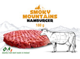 Smoky mountains hamburger 24x180g  894  LA STREETFOOD