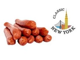 Hot dog NYC classic smoky mountains 5x10x90g  840  LA STREETFOOD