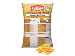 Lutosa krisspy Fries 12/12mm 4x2 5kg