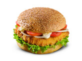 Royal crispy filetburger Hot Spicy 2x18x150g Halal Family chicken