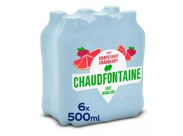 Chaudfontaine bruis no sugar pompelmoes   veenbes 24x50cl